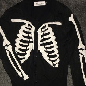 Skeleton cardigan